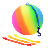 Πολύχρωμη μπάλα με σύνδεσμο Dino Toys 238782 