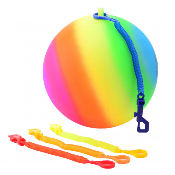Πολύχρωμη μπάλα με σύνδεσμο Dino Toys 238782 