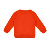 Βαμβακερή μπλούζα με στάμπα για αγοράκι, πορτοκαλί Name it 238879 4