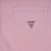 Παντελόνι με διπλωμένα μποτζάκια, ροζ Guess 239087 3
