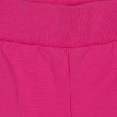 Βαμβακερό σορτς με μπορντούρα, ροζ Guess 239117 2