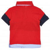 Βαμβακερό μπλουζάκι με γιακά για ένα μωρό, πολύχρωμο Idexe 239273 4