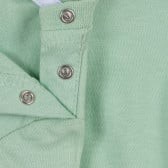 Βαμβακερή μπλούζα με τύπωμα για ένα μωρό σε χρώμα μέντας Idexe 239331 3