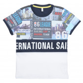 Βαμβακερό μπλουζάκι με γραφικό σχέδιο, πολύχρωμο Idexe 239373 