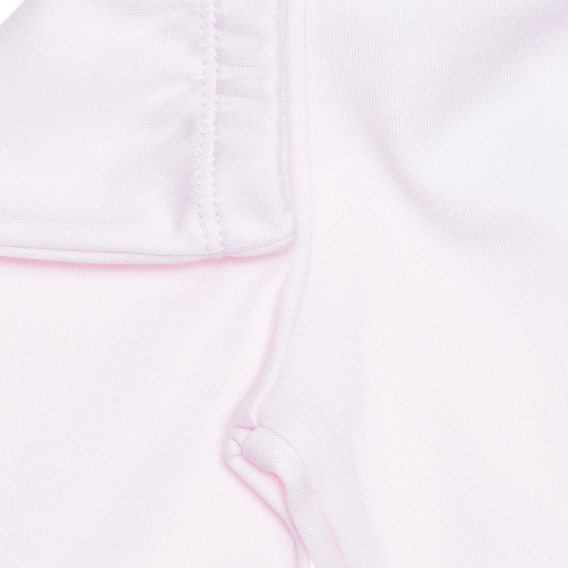 Βαμβακερό ολόσωμο παντελόνι για μωρά, ροζ Idexe 239394 2