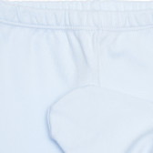 Βαμβακερό παντελόνι για μωρά, ανοιχτό μπλε Idexe 239398 2