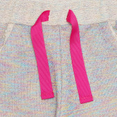 Παντελόνι με ροζ κορδόνια για ένα μωρό, πολύχρωμα Idexe 239518 2