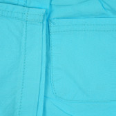 Βαμβακερό σορτς για μωρό, σε γαλάζιο χρώμα Idexe 239649 3