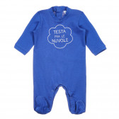 Βαμβακερή φόρμα για μωρό, μπλε Idexe 239718 