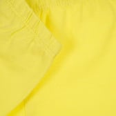 Κοντό κολάν βαμβακερό για μωρό, κίτρινο Idexe 239723 2