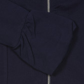 Βαμβακερή μπλούζα με τρούξ, μπλε Idexe 239850 3