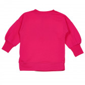 Βαμβακερή μπλούζα Girl PWR, ροζ Idexe 239853 4