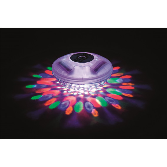 Πλωτή λυχνία LED για πισίνα Flowclear LED Φωτεινή πισίνα, 21 x 21 x 8 cm, λευκό Bestway 240169 12