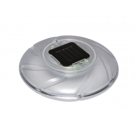 Πλωτή ηλιακή λάμπα για πισίνα Flowclear Solar-Float Lamp, IP68, 21 x 21 x 8 cm, λευκό Bestway 240173 