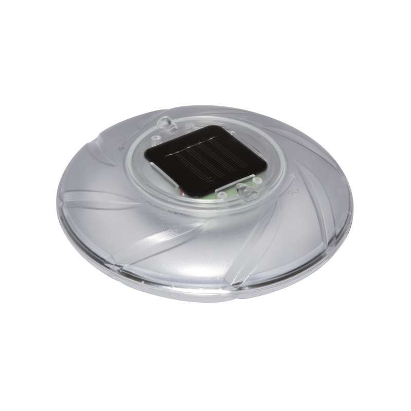 Πλωτή ηλιακή λάμπα για πισίνα Flowclear Solar-Float Lamp, IP68, 21 x 21 x 8 cm, λευκό  240173