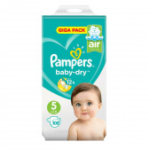 Πάνες Dry για μωρά, μέγεθος 5, 108 τεμ. Pampers 240188 