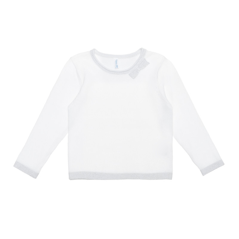 Βαμβακερή μπλούζα με λαμπερές λεπτομέρειες για ένα μωρό  240231