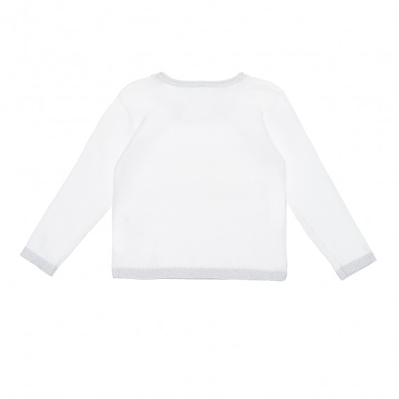 Βαμβακερή μπλούζα με λαμπερές λεπτομέρειες για ένα μωρό Idexe 240234 4