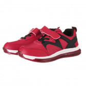 Αθλητικά παπούτσια με μαύρες πινελιές, κόκκινα Star 240432 