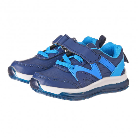 Αθλητικά παπούτσια με ανοιχτούς μπλε τόνους Star 240435 
