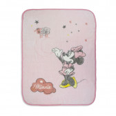 Κουβέρτα για μωρό 140 x 110 εκ. Minnie Mouse, ροζ Minnie Mouse 240533 