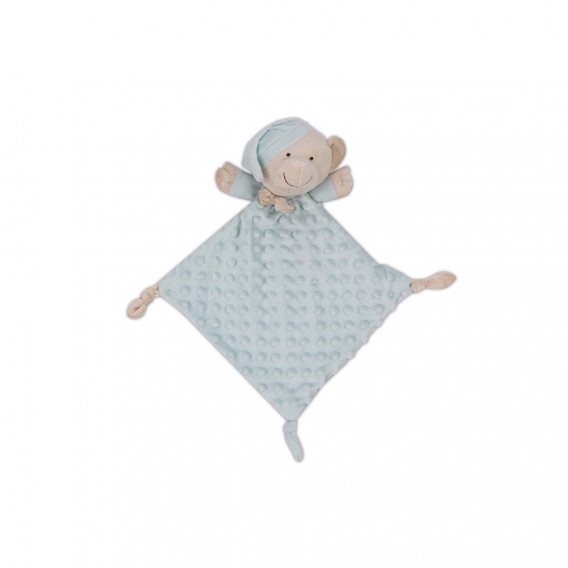 Κουβέρτα μωρού 80 x 100 cm με μαλακή πετσέτα για αγκαλιά 28 x 17 cm Αρκούδα, πράσινο Inter Baby 240596 2