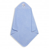 Πετσέτα μπάνιου μωρού OSITO COLUMPIO, 100 x 100 cm, μπλε Inter Baby 240650 2