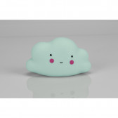 Πετσέτα μπάνιου μωρού UNICORNIO με λάμπα Cloud, 100 x 100 cm, πράσινο Inter Baby 240686 4