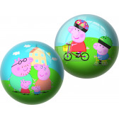 Peppa pig μπάλα, μέγεθος 23 εκ, πολύχρωμη Peppa pig 240795 