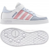 Πάνινα παπούτσια BREAKNET C, λευκό Adidas 240874 