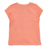 Μπλουζάκι με παγωτό και λεζάντες, πορτοκαλί Acar 240892 2