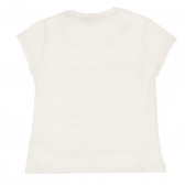 Μπλουζάκι με γραφικό σχέδιο, λευκό Acar 240925 3