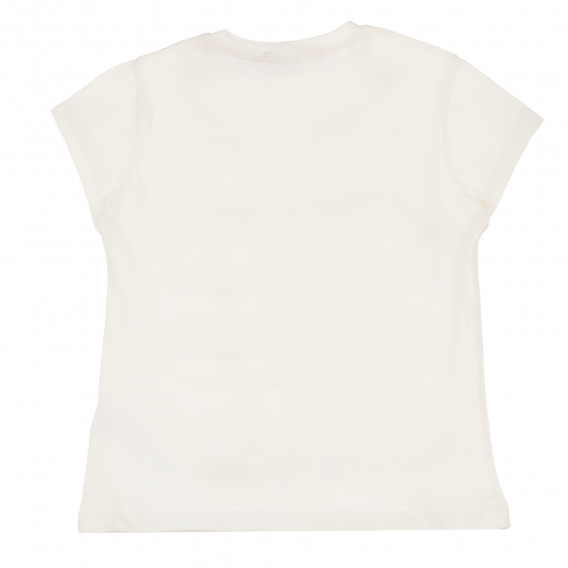 Μπλουζάκι με γραφικό σχέδιο, λευκό Acar 240925 3