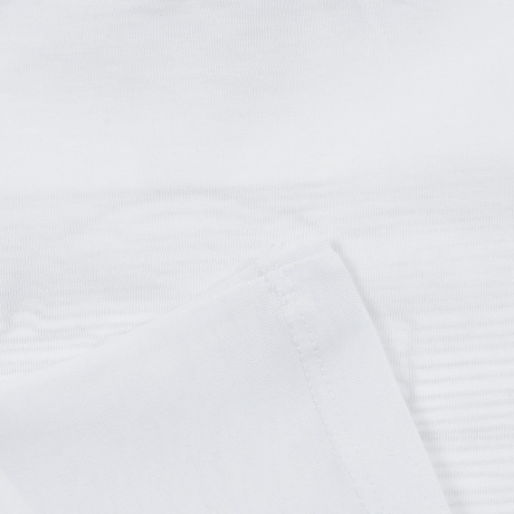 Μπλουζάκι με τύπωμα skateboard, λευκό Acar 240987 3