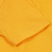 Μπλουζάκι με τύπωμα skateboard, πορτοκαλί Acar 240991 3