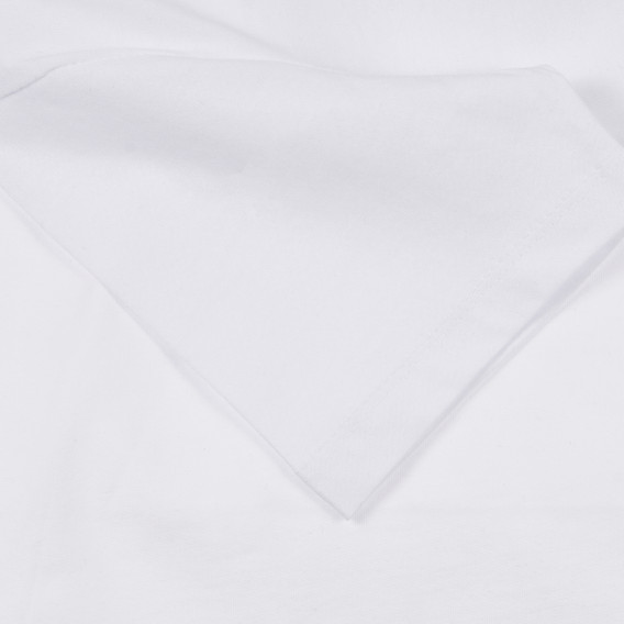 Μπλουζάκι με τύπωμα μπάσκετ, λευκό Acar 241030 3