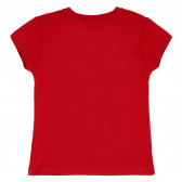 Μπλουζάκι με γραφικό σχέδιο, σκούρο κόκκινο Acar 241082 3