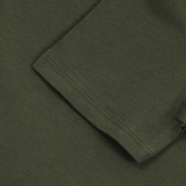 Μπλουζάκι με γραφικό σχέδιο, σκούρο πράσινο Acar 241190 3