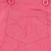Βαμβακερή σαλοπέτα για κοριτσάκι, ροζ Benetton 241279 2