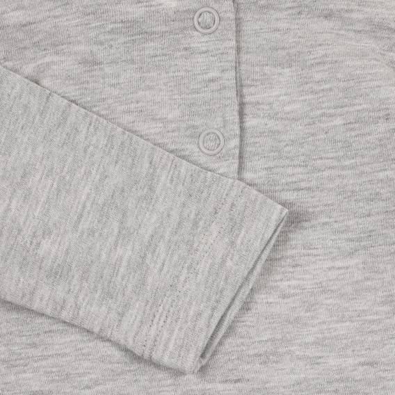 Βαμβακερή μπλούζα μακρυμάνικη με τύπωμα για μωρό Chicco 241324 3