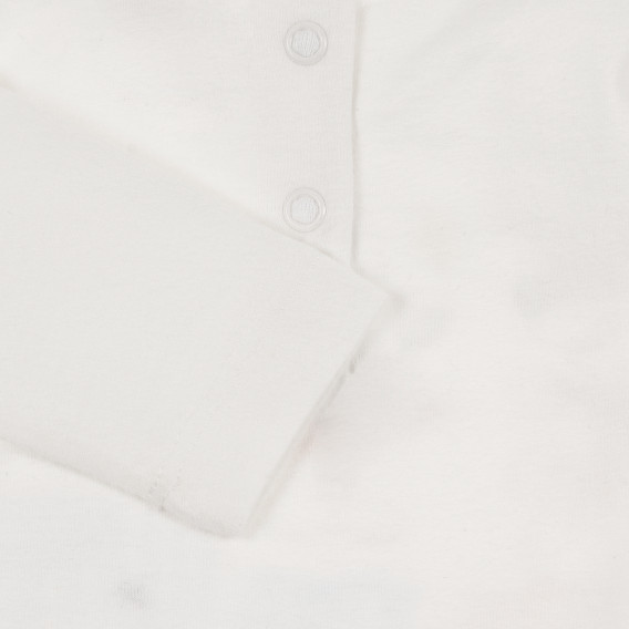 Βαμβακερή μπλούζα μακρυμάνικη με τύπωμα για αγοράκι Chicco 241328 3