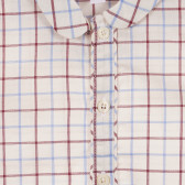 Καρό-ριγέ πουκάμισο με μακριά μανίκια για μωρά Neck & Neck 241335 2
