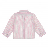 Καρό πουκάμισο με μακριά μανίκια για αγοράκια, ροζ Neck & Neck 241340 3