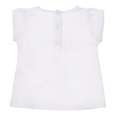 Μπλούζα βαμβακερή για μωρά, λευκή Tape a l'oeil 241384 2