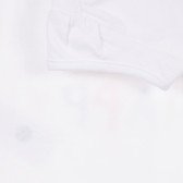 Μπλούζα βαμβακερή για μωρά, λευκή Tape a l'oeil 241385 3