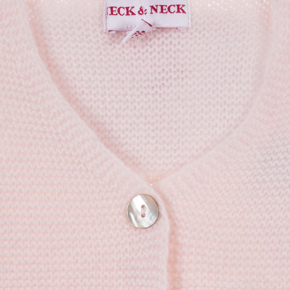 Βρεφικό μπολερό για κορίτσια, ροζ Neck & Neck 241483 4