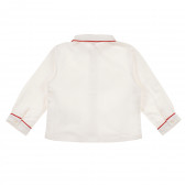 Λευκό πουκάμισο με γιακά για μωρά Neck & Neck 241530 3