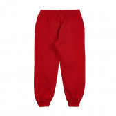Σετ φούτερ δύο κομματιών με αθλητικό παντελόνι, με κόκκινο χρώμα Acar 241566 6