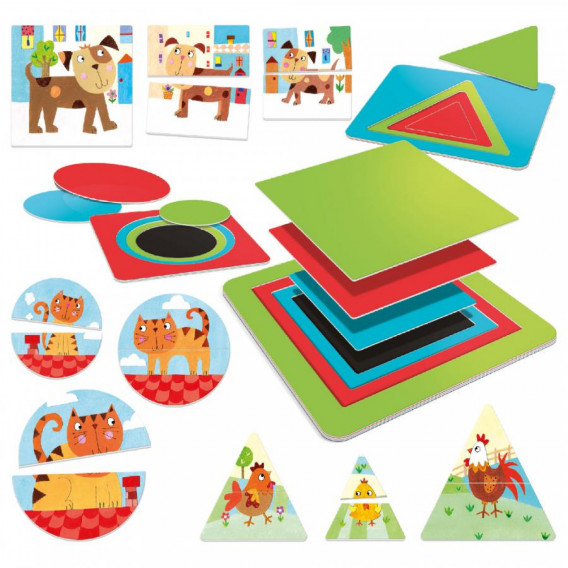 Σχήματα και χρώματα - Montessori Headu 241972 2