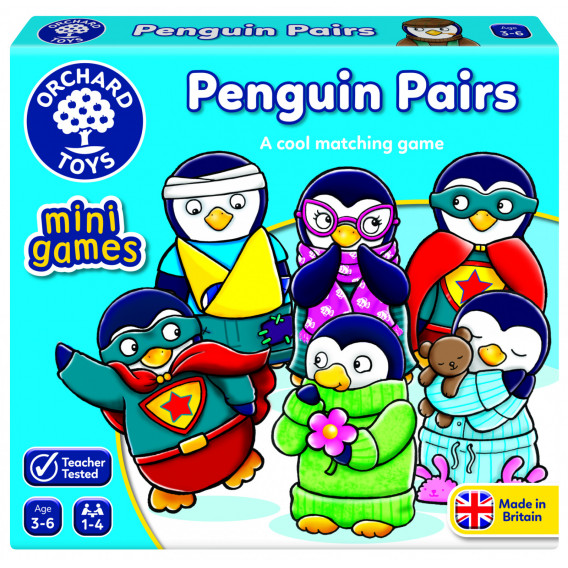Επιτραπέζιο παιχνίδι - Ζεύγη πιγκουίνων Orchard Toys 242210 
